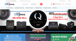 Desktop Screenshot of onlinecarstereo.com